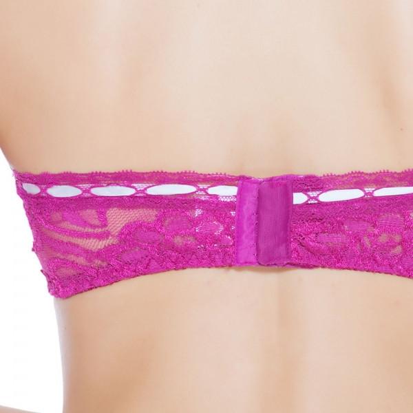 Halter Sexy Lingerie Bikini Bra Panty Set Rose Red