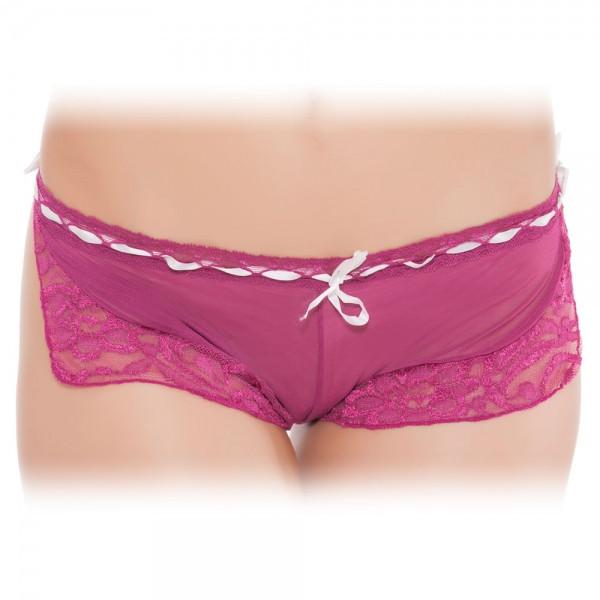 Halter Sexy Lingerie Bikini Bra Panty Set Rose Red